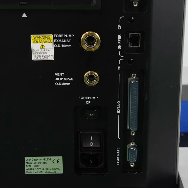 ULVAC Helium Leak Detectors Heliot 901W-J1